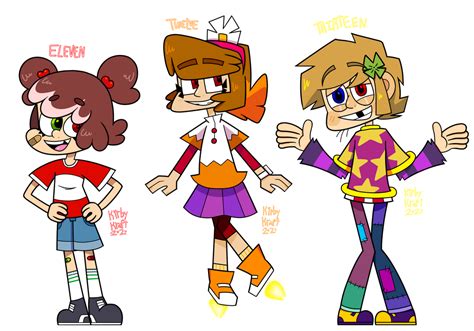 My NumberHumans (11-13) by KirbyKraft on DeviantArt