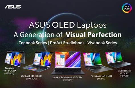 Asus OLED laptop range make official Malaysia debut in all their ...