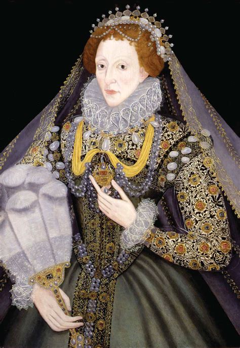 1570s Elizabeth I by ? (location unknown to gogm) | Grand Ladies | gogm