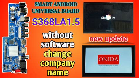 s368la1.5 logo change || 56u11 smart board logo change - YouTube