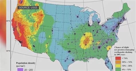 New USGS map shows increased earthquake risks in Bay Area - CBS News