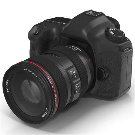 digital camera slr generic 3d model