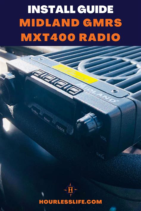 Midland GMRS MXT400 MicroMobile Radio Install Guide | Midland, Installation, Communication methods