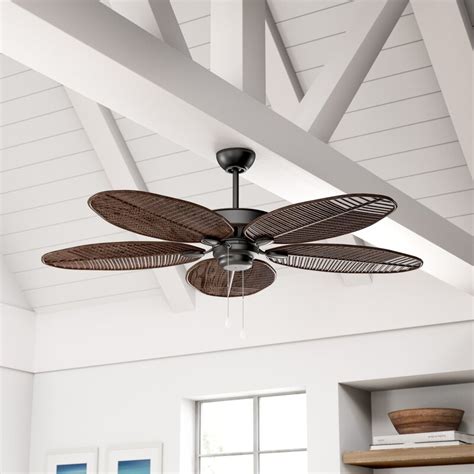 Outdoor Ceiling Fan Replacement Blades - Gazebo 52 in. Brushed Nickel ...