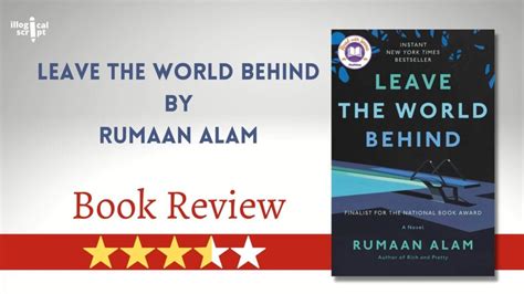 Book Review: Leave The World Behind by Rumaan Alam | illogicalscript.com