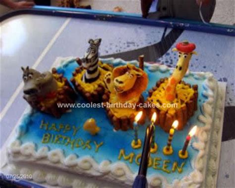 Coolest Madagascar Birthday Cake