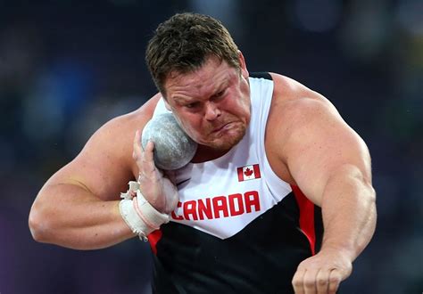 Faces of Shot Put Athletes Win Gold Medal for Intensity