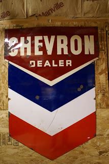 JMJ Auto Signs and Memorabila: Retro Chevron Gas Station Signs