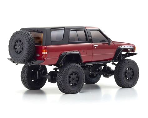 Kyosho MX-01 Mini-Z 4X4 Readyset w/4-Runner Body (Red) [KYO32522MR] - HobbyTown