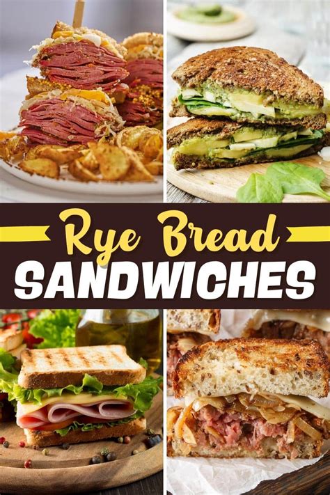 10 Tasty Rye Bread Sandwiches for Lunch - Insanely Good