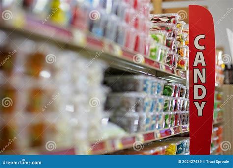 Candy Aisle in the Country Store Stock Image - Image of yummy, choose: 202427439