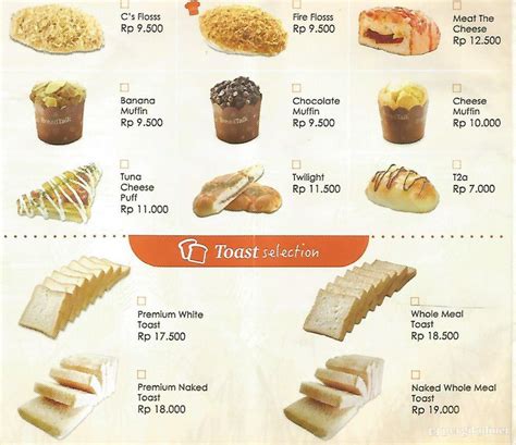 Selalu diperbarui! Menu BreadTalk, Serpong, Tangerang