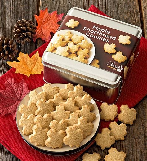 Maple Shortbread Gift Tin