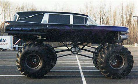 4x4 hearse | Monster trucks, Trucks, Rat rod