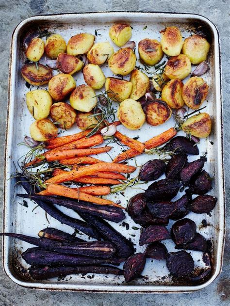 Jamie Oliver Christmas Dinner Honey roasted vegetables