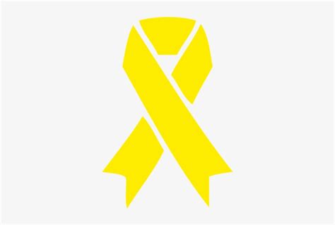 Free Download Ribbon Clipart Yellow Awareness Ribbon - Yellow Suicide ...