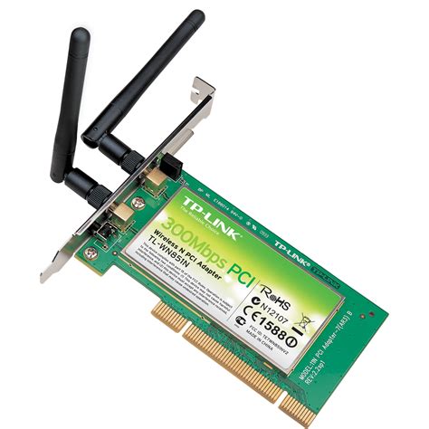 TP-Link 300 Mbps Wireless N PCI Adapter TL-WN851N B&H Photo Video