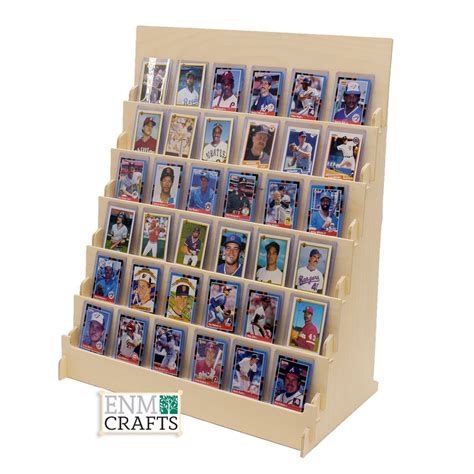 Baseball Cards Display 6 Tier 22 Inch Outside for 4 Inch - Etsy