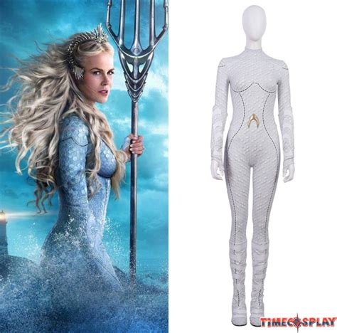 Movie Aquaman Atlanna Cosplay Costume