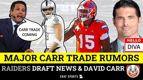 MAJOR Derek Carr Trade Rumors From Adam Schefter + Raiders News On ...