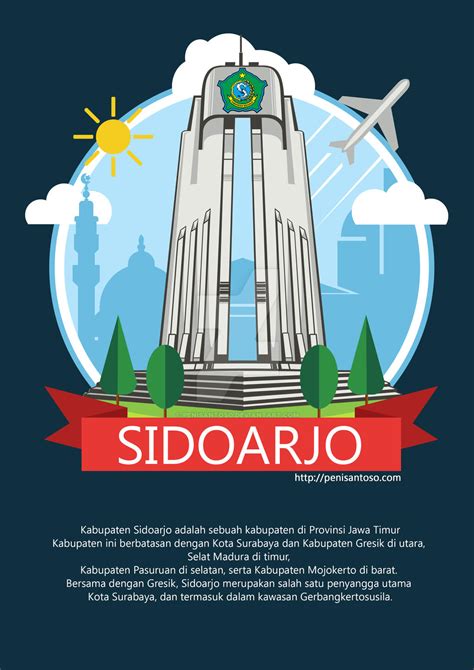 Sidoarjo (City Icon Illustration) by penisantoso on DeviantArt