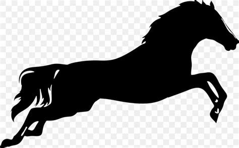 Horse Clip Art Silhouette Jumping Vector Graphics, PNG, 960x598px ...