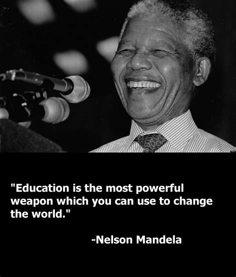 Nelson Mandela On Education Quotes. QuotesGram