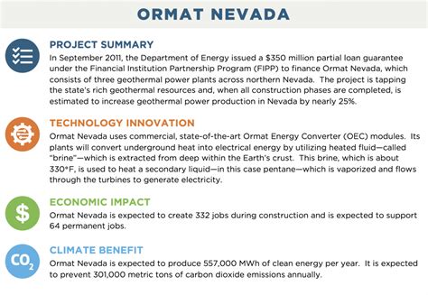 ORMAT NEVADA | Department of Energy