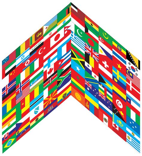 Download World Flags Perspective 2 SVG | FreePNGImg