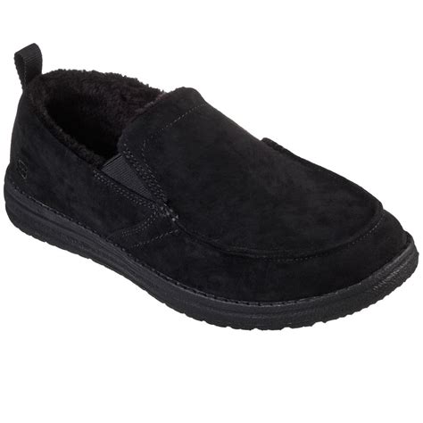 Skechers Relaxed Fit: Melson Willmore Mens Slippers - Men from Charles Clinkard UK