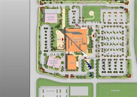 Mercy Medical Center Parking Map