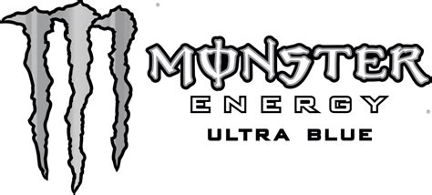 Blue Monster Energy Logo - LogoDix