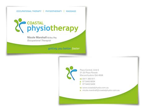 Physiotherapy Business Card Design Ideas & Samples | StartupGuys.net