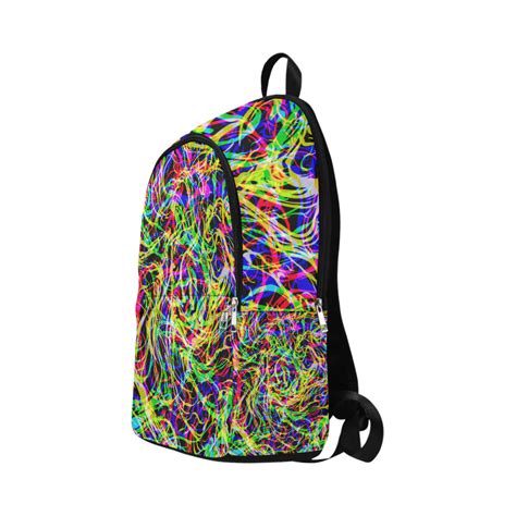 colorful abstract pattern Fabric Backpack for Adult (Model 1659) | ID ...