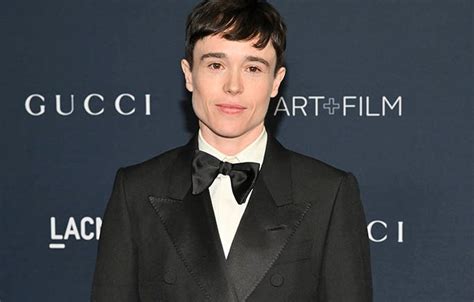 Elliot Page Suits Up in Loafers for LACMA Art + Film Gala Red Carpet – Footwear News