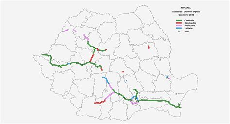 Map of the Romanian Motorway/Expressway Network : r/europe