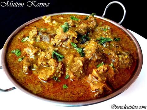 Mutton Korma Recipe- Gosht Korma- Easy Mutton Kurma | Korma recipe, Korma, Mutton korma