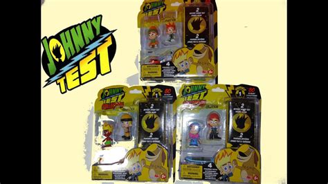 JOHNNY TEST Collection EPISODE 1 Unboxing SERIES 1 Mystery 3 Blind Box RARE Figurines set - YouTube