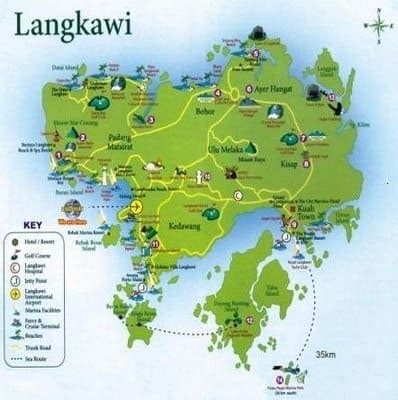 Langkawi Island Travel Tips – Malaysia Things to do, Map and Best Time to visit Langkawi Island