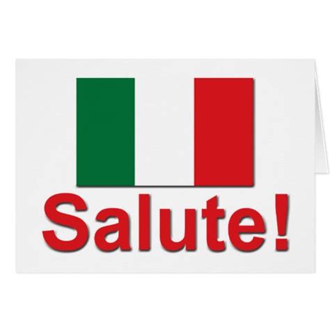 Italian Salute! (Cheers!) Cards | Zazzle