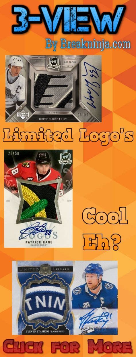 Limited Logo Trading Cards by Upper Deck | Sweet cards, Ebay, Logos