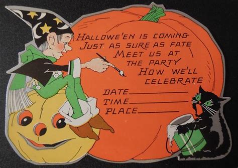 Vintage Halloween Invitation | Dave | Flickr