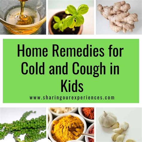 20 Home Remedies For Cold & Cough - Sharing Our Experiences