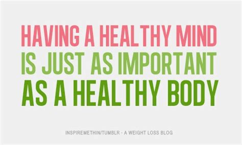 Healthy Body Healthy Mind Quotes. QuotesGram