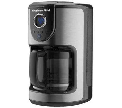 KitchenAid KCM1110B 12-cup Glass Carafe Coffee Maker — QVC.com