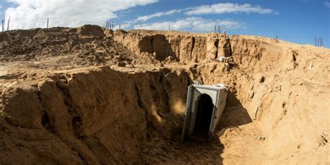 Israel Puts Terror Tunnel Discovered Under Gaza Border on Display ...