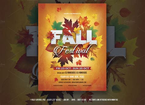 Fall Festival Flyer