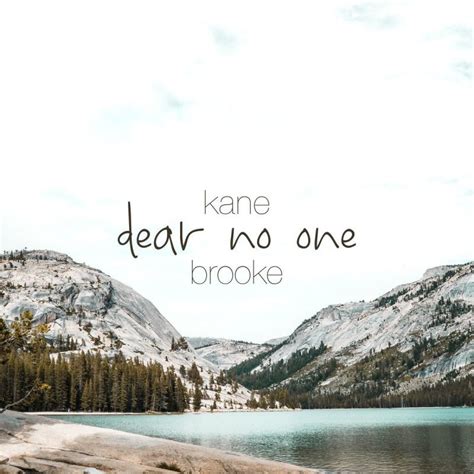 Spencer Kane – Dear No One Lyrics | Genius Lyrics