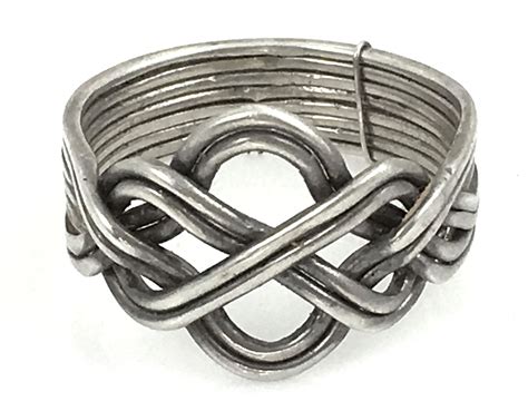 Sterling Silver Puzzle Ring | Puzzle ring, Silver, Sassy jewelry