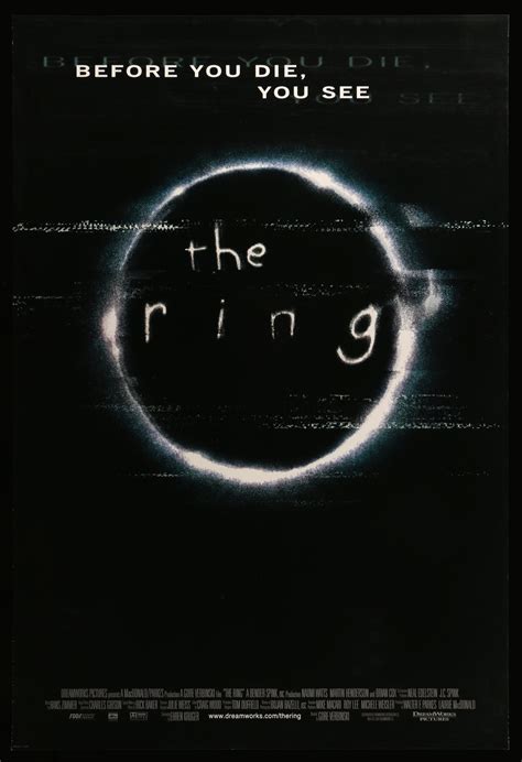 The Ring (2002) Original One-Sheet Movie Poster - Original Film Art - Vintage Movie Posters